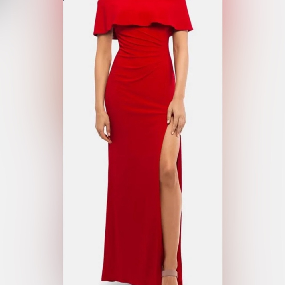 Xscape Red Prom Dress | Size 6 | Worn Once